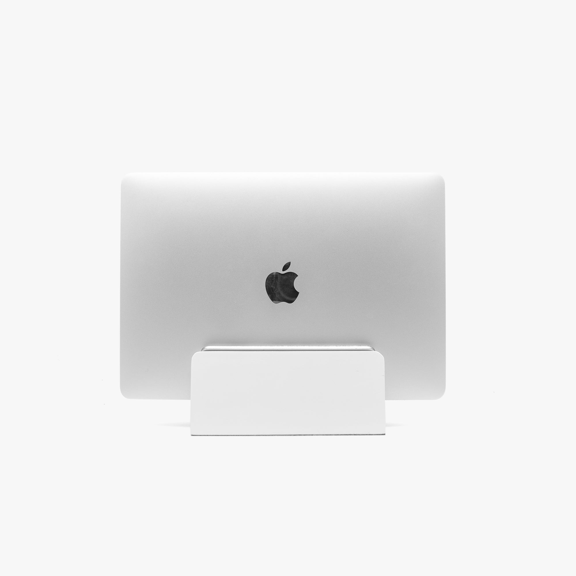 Vertical Laptop Stand | Matte White